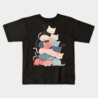 Cat LGBT Community Kids T-Shirt